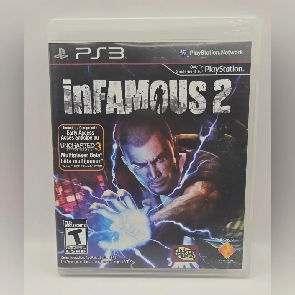 inFAMOUS 1 & inFAMOUS 2 PS3 Game Bundle Tested Complete - Picture 11 of 16